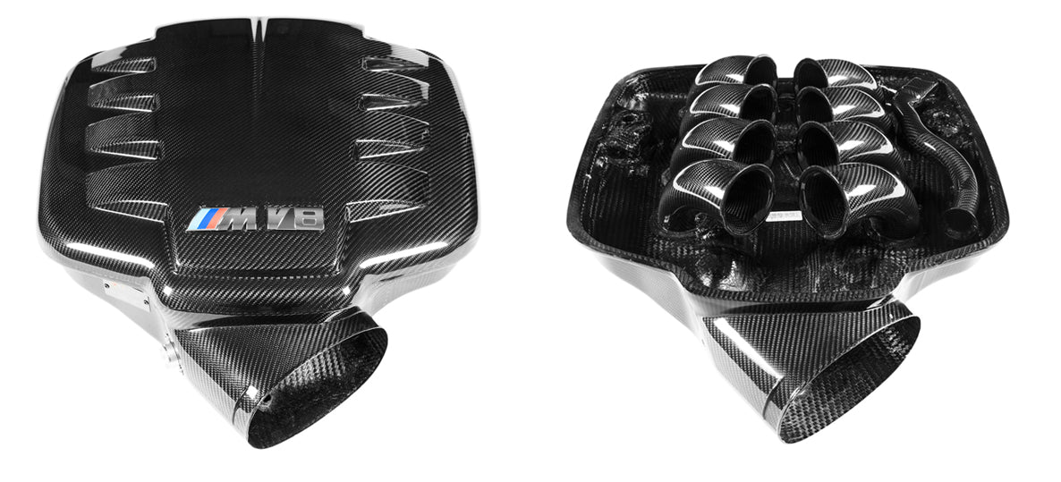 Eventuri carbon intake plenum-BMW E9x M3 (S65) 2007-2013