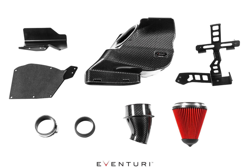 Eventuri Mercedes A35 AMG, CLA35, GLA35, GLB35, A250 karbon luftinntak - Pre & Facelift compatible