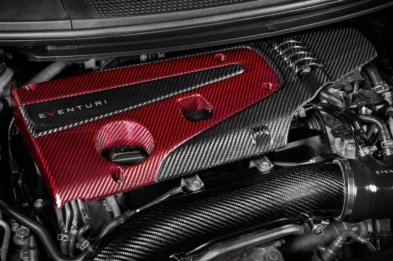 Eventuri Honda FL5, FK8 og FK2 Engine Cover Red og Black