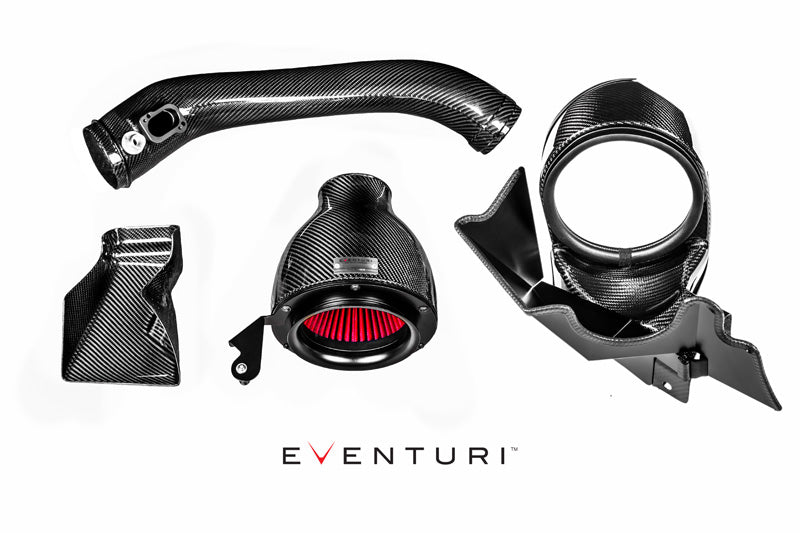 Eventuri BMW F87 M2, F2X M135i, M235i, F3X 335i, 435i karbon luftinntak V2