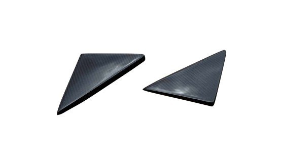 Novitec Ferrari SF90 triangle cover for side window visible karbon for Coupe