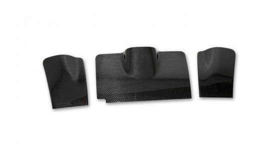Novitec Ferrari 488 cover for rear diffusor air-opening (3 parts) visible karbon