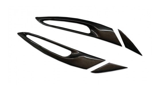 Novitec Ferrari 812 insert for air-outlet engine panser, visible karbon