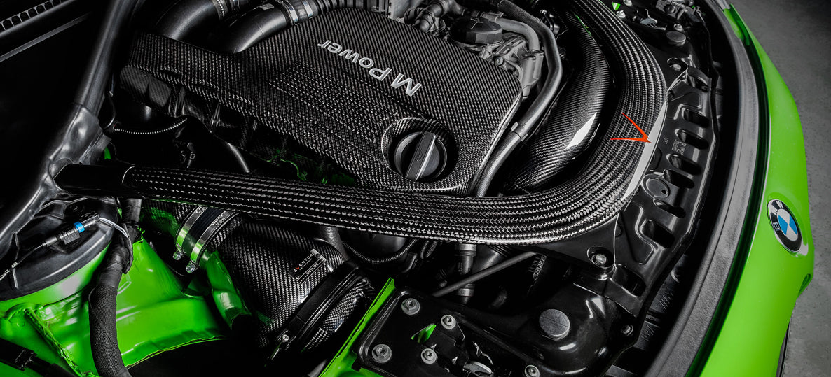 Eventuri carbon engine cover - BMW F8x M3 / M4 / M2 Competition / M2 CS (S55)