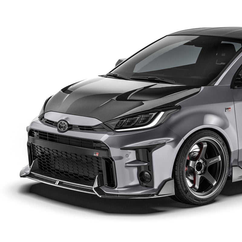 ADRO Toyota GR Yaris Carbon Hood — åpent panser