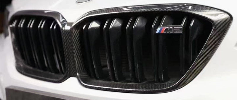 KONG Carbon – Carbon Fiber Kidney Grill for BMW F87 M2 Competition (2018–2021) KONG PERFORMANCE
