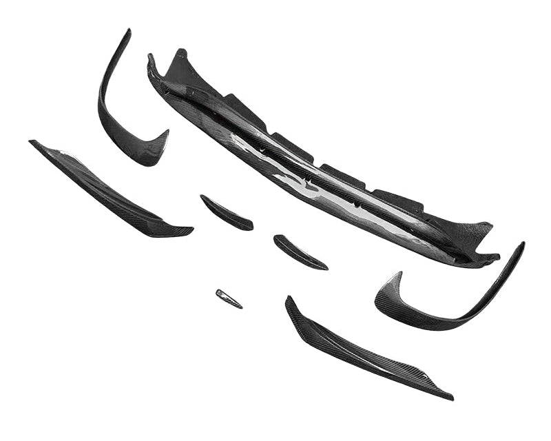 KONG Carbon AMG-Style Frontleppe – Mercedes-Benz A-Klasse W176 LCI (2016–2019 KONG PERFORMANCE