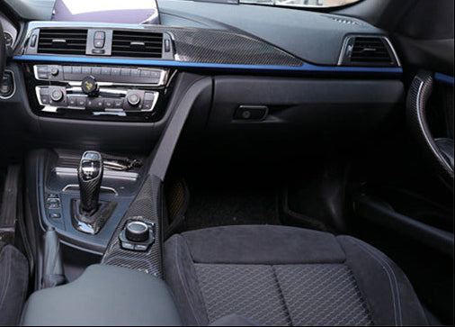 KONG Dry Carbon Interiørsett – BMW 3/4-serie F30 / F31 / F32 (2013–2018)