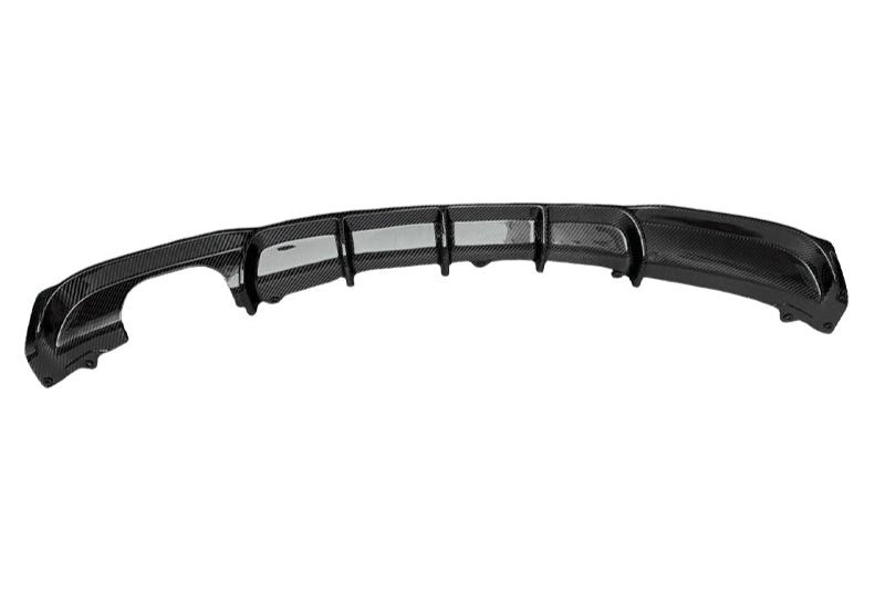 KONG Carbon Fiber Diffuser – BMW 3 Series F30 (2013–2019, Single Side Dual Exit)