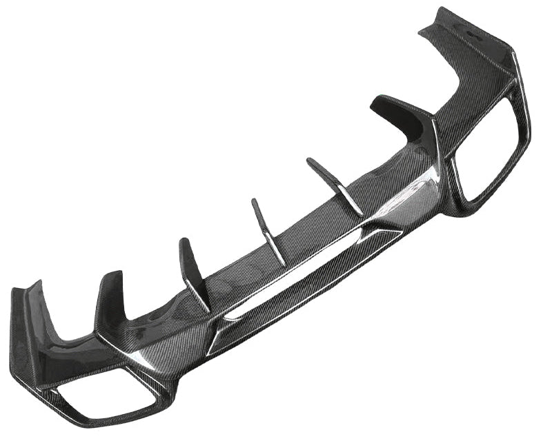 KONG Carbon R-Style Diffuser – Mercedes-AMG GT / GTS / GTC (C190/R190, 2015–2024)