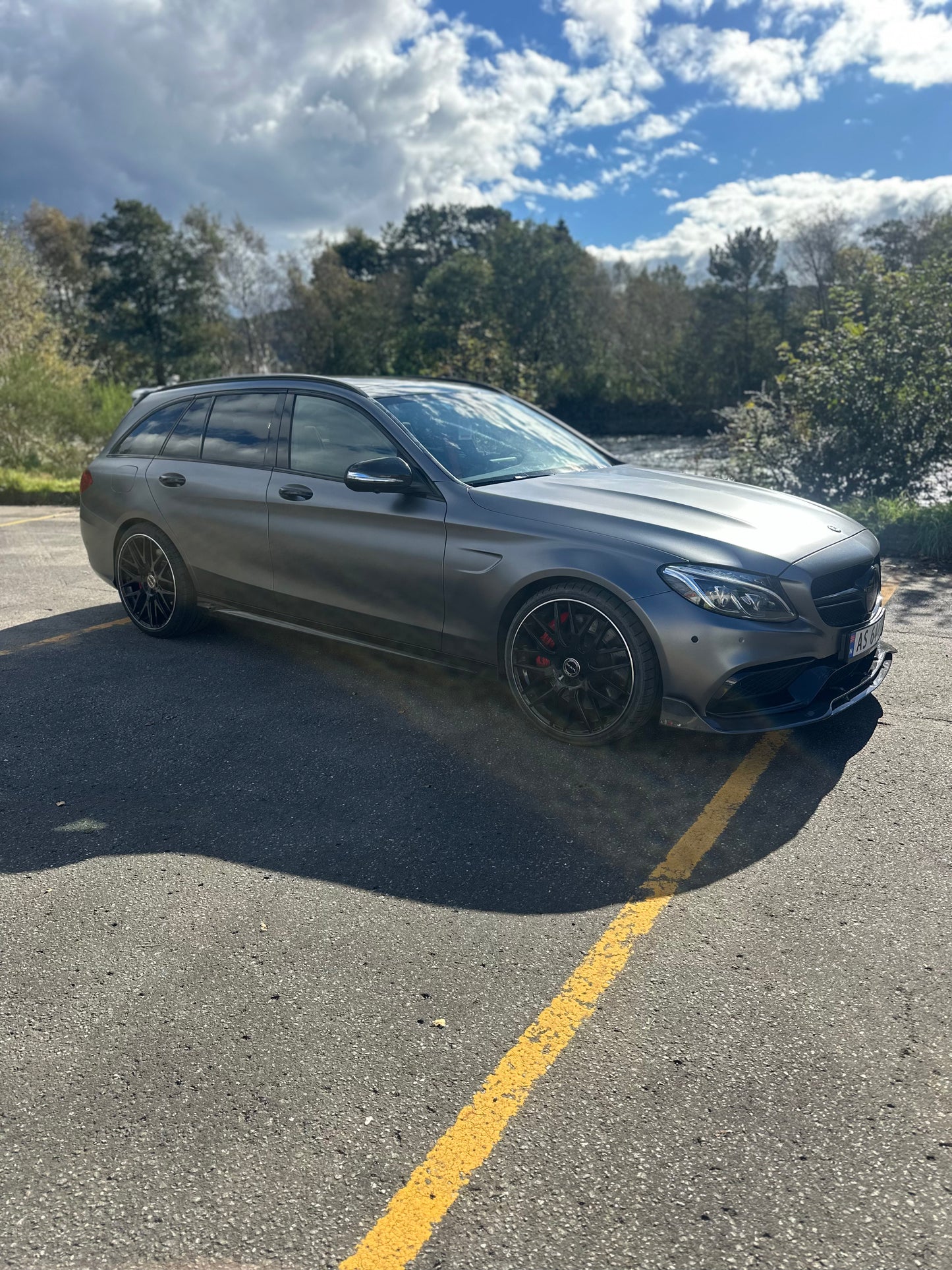 Kong Carbon Takspoiler – Mercedes-Benz C-Klasse S205 (2014–2021)