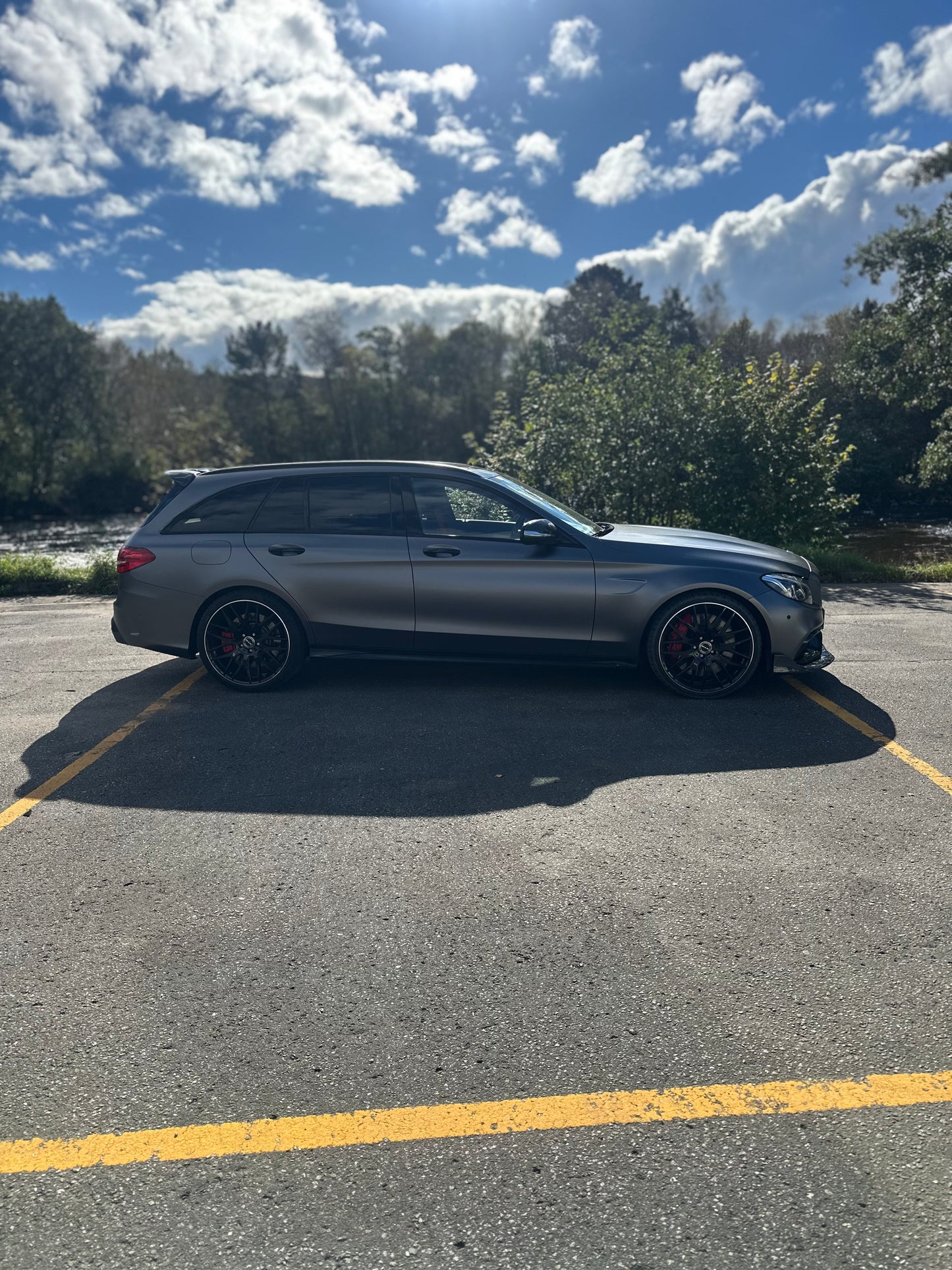 Kong Carbon Takspoiler – Mercedes-Benz C-Klasse S205 (2014–2021)