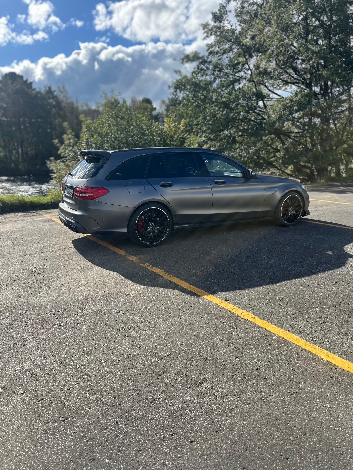 Kong Carbon Takspoiler – Mercedes-Benz C-Klasse S205 (2014–2021)