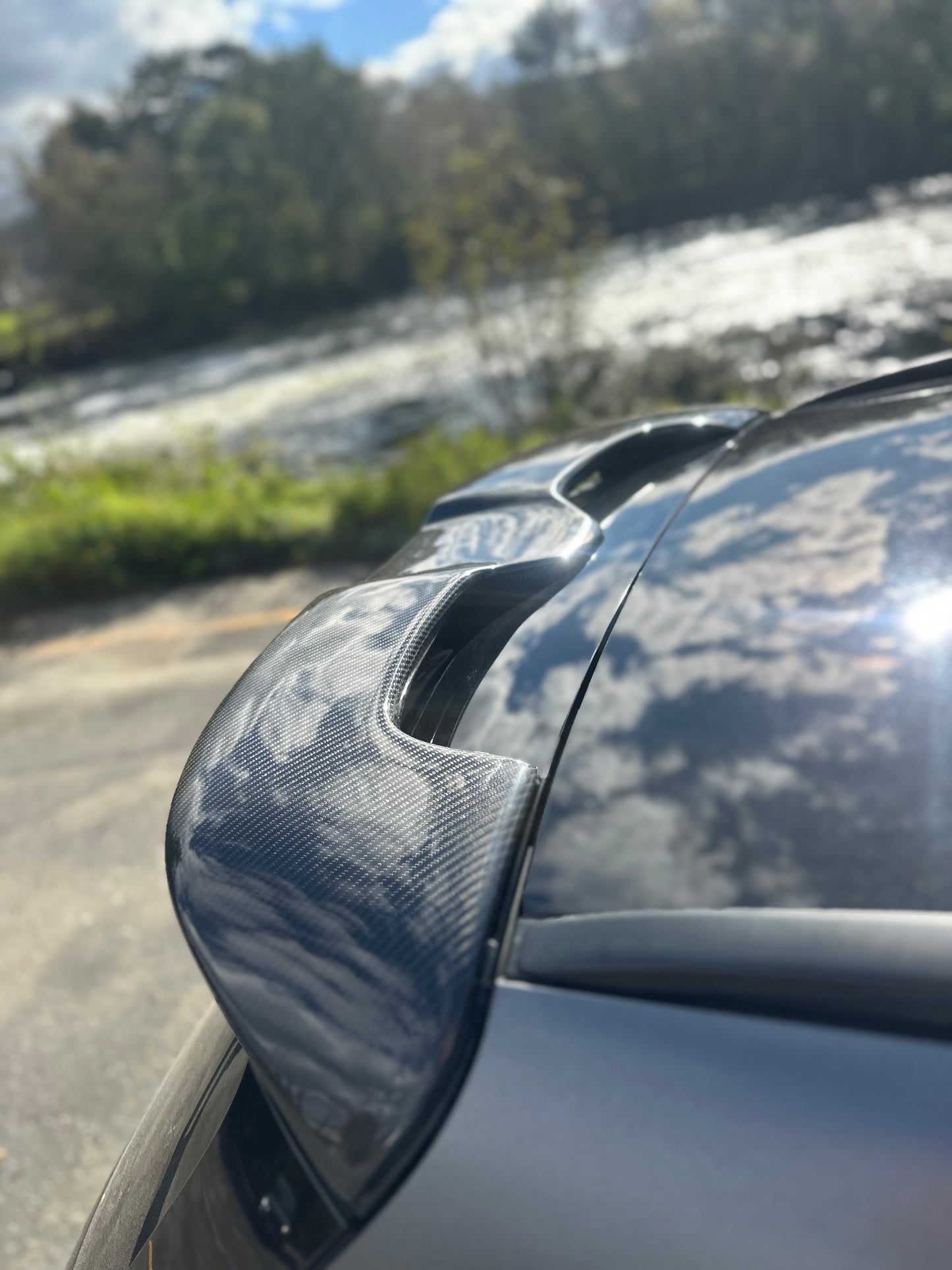 Kong Carbon Takspoiler – Mercedes-Benz C-Klasse S205 (2014–2021)