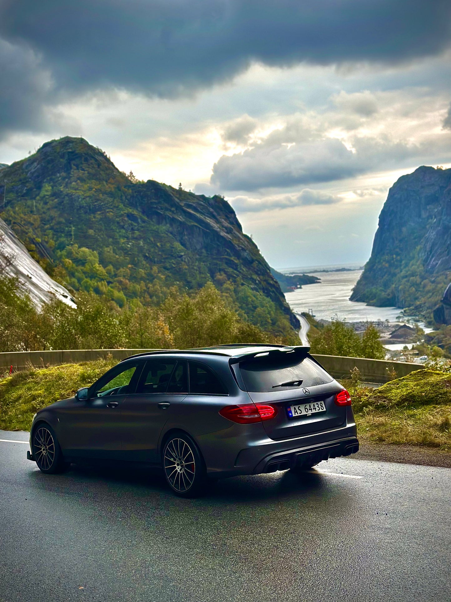 Kong Carbon Takspoiler – Mercedes-Benz C-Klasse S205 (2014–2021)