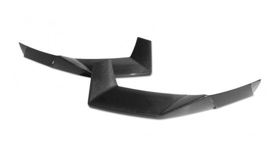 Novitec Lamborghini Aventador frontspoiler lip fits to the original støtfanger, supports the negative lift