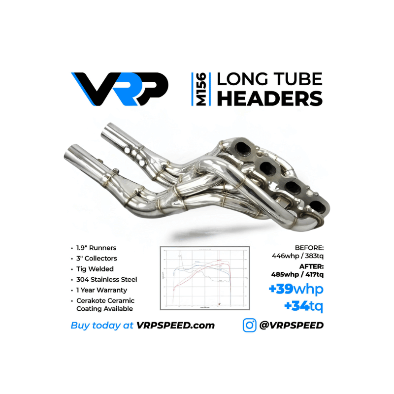 VRP M156 S63 CL63 long tube headers