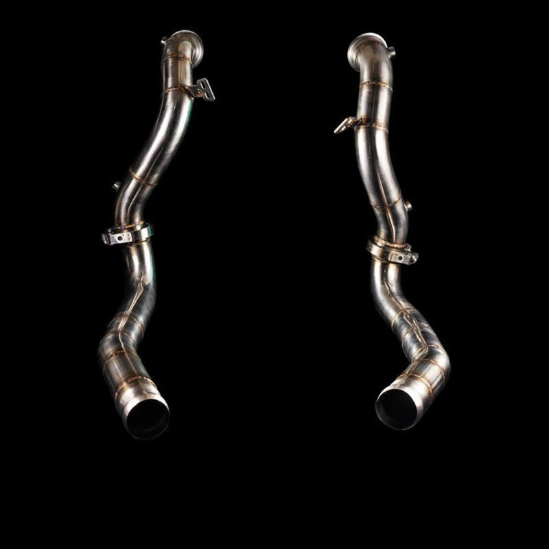 BlackBoost Catless Downpipes – Mercedes-AMG GT / GTS / GTC / GTR (M178, C190/R190) KONG PERFORMANCE