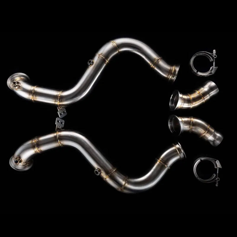 Blackboost Catless Downpipes – Mercedes-AMG C63S (M177, W205/C205) KONG PERFORMANCE
