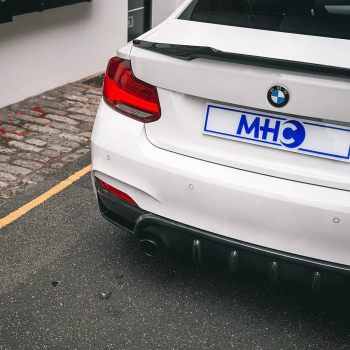 MHC+ BMW M2 / 2-Series M4 Style Rear Spoiler – Pre-Preg Carbon Fibre (F87/F22) KONG PERFORMANCE