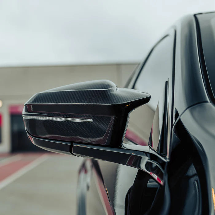 MHC+ BMW G90 & G99 M5 – M Style Speilkåper i Pre-Preg Carbon KONG PERFORMANCE