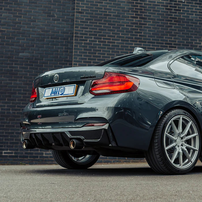 MHC+ BMW F22/F23 M235i & M240i Ultra Aggressive Rear Diffuser – Pre-Preg Carbon Fibre KONG PERFORMANCE