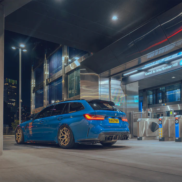 MHC+ BMW M3/M4 DF1 LED Rear Diffuser – Pre-preg Carbon Fibre (G80/G81/G82/G83)