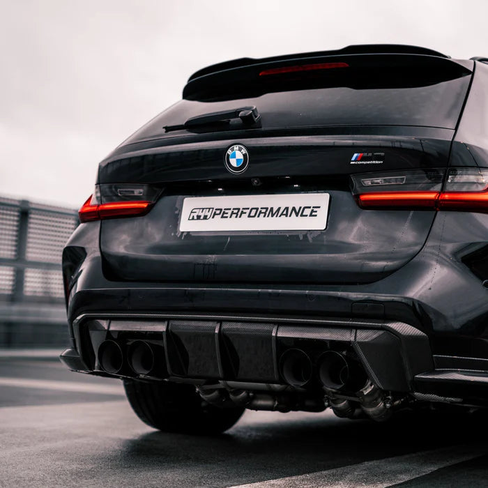 MHC+ BMW M3/M4 Rear Bumper Insert – Pre-Preg Carbon (G80/G81/G82/G83) KONG PERFORMANCE