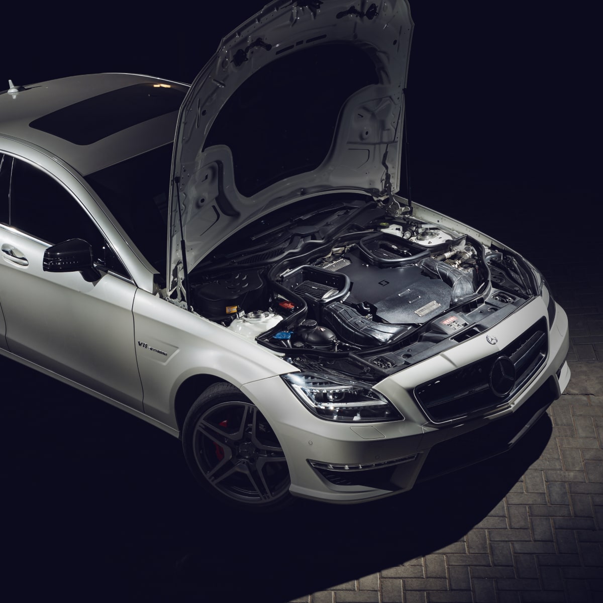 BlackBoost Cold Air Intake System-Mercedes-Amg C63S (M177, W205/C205)