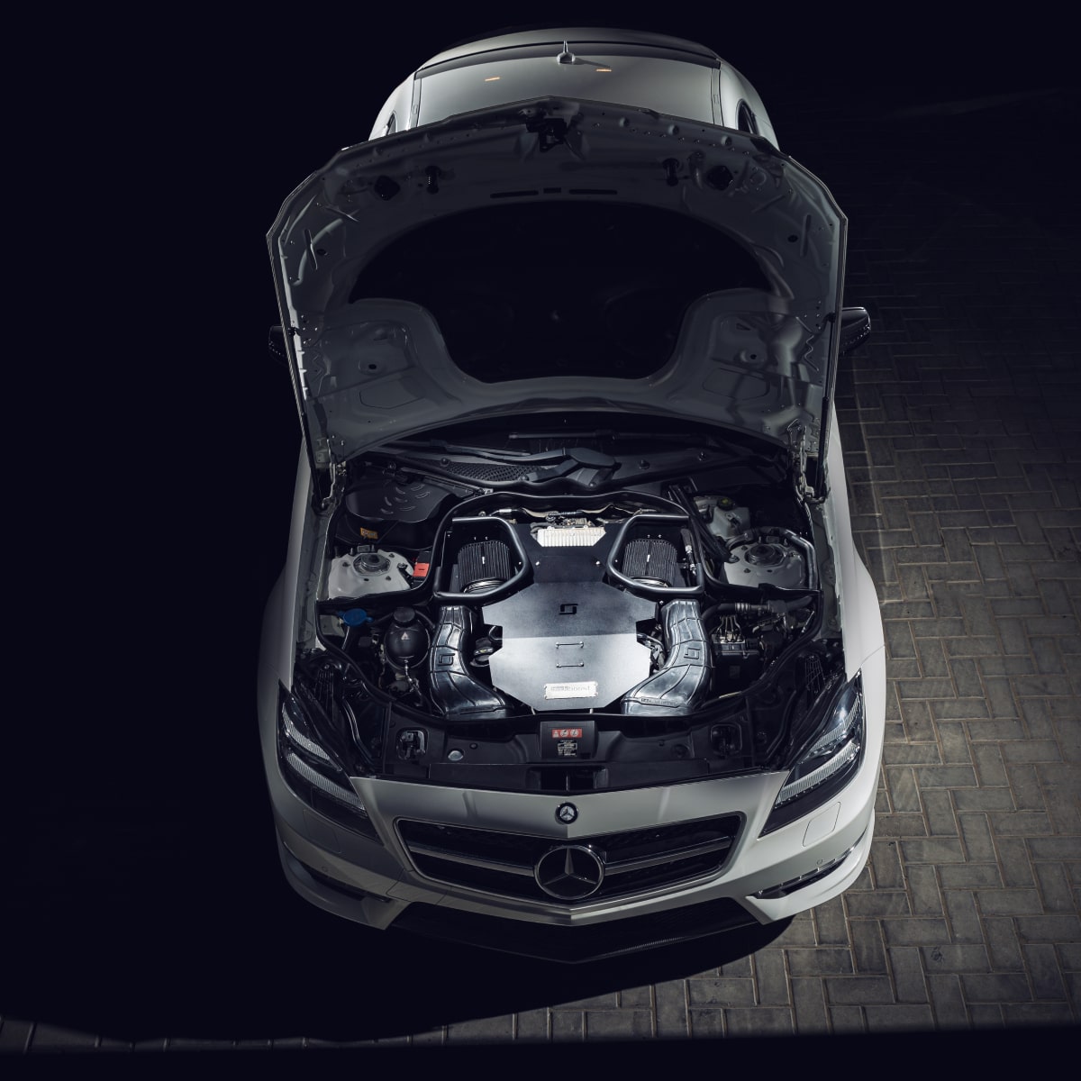 BlackBoost Cold Air Intake System-Mercedes-Amg C63S (M177, W205/C205)