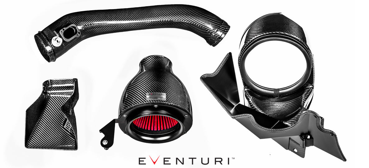 Eventuri Carbon Fiber Air Intention System V2 | BMW M2 (F87), M235i (F22), M135i (F20/F21) with N55-Motoreventuri Carbon Fiber Air Insertation System V2 | BMW M2 (F87), M235i (F22), M135i (F20/F21) with N55 engine
