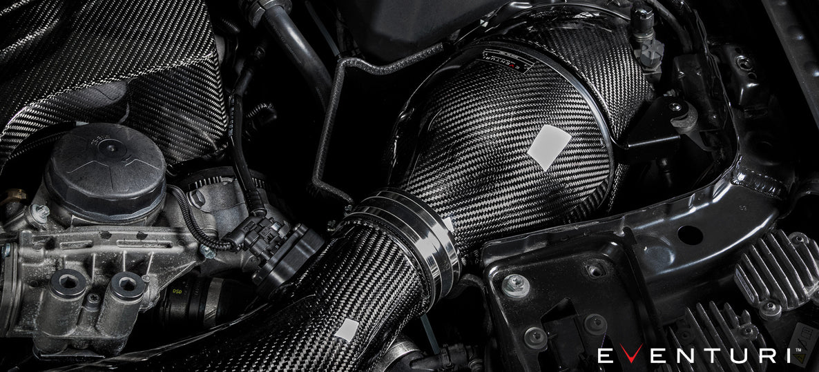 Eventuri Carbon Fiber Air Intention System V2 | BMW M2 (F87), M235i (F22), M135i (F20/F21) with N55-Motoreventuri Carbon Fiber Air Insertation System V2 | BMW M2 (F87), M235i (F22), M135i (F20/F21) with N55 engine