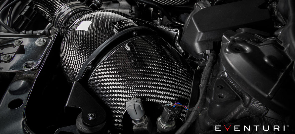 Eventuri Carbon Fiber Air Intention System V2 | BMW M2 (F87), M235i (F22), M135i (F20/F21) with N55-Motoreventuri Carbon Fiber Air Insertation System V2 | BMW M2 (F87), M235i (F22), M135i (F20/F21) with N55 engine