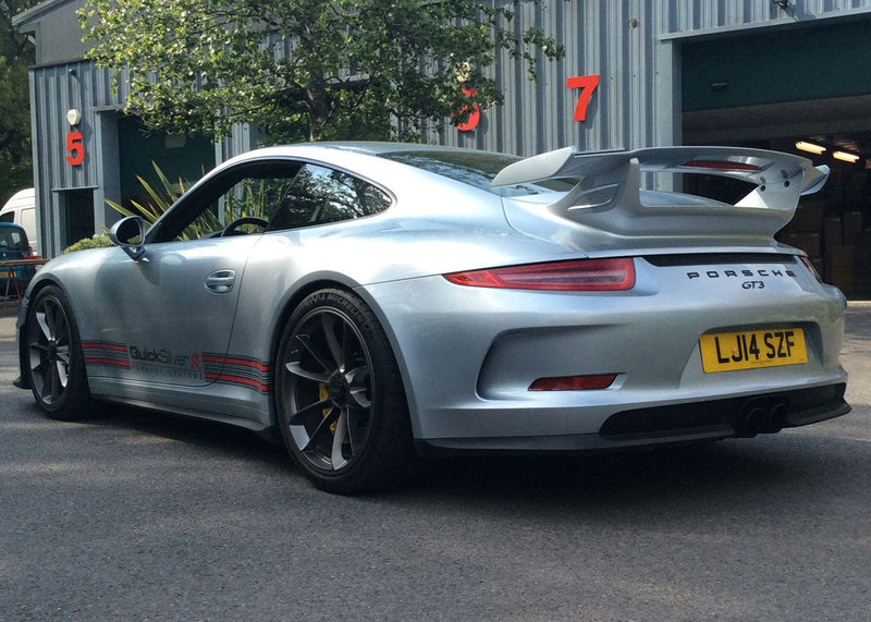 QuickSilver Porsche 911 GT3 og RS inc 4.0 (997 Gen1 og Gen2) Side Muffler Deletes med Valves