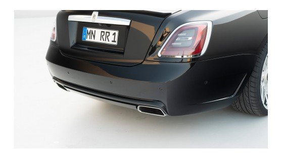 Novitec Rolls-Royce Ghost 2 Series 2 / New Ghost bakstøtfanger, primed, for cars med non-visible eksospotter