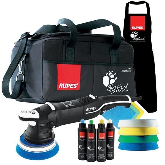 RUPES BigFoot LHR15 Mark III Lux Kit – Premium poleringspakke for entusiaster KONG PERFORMANCE