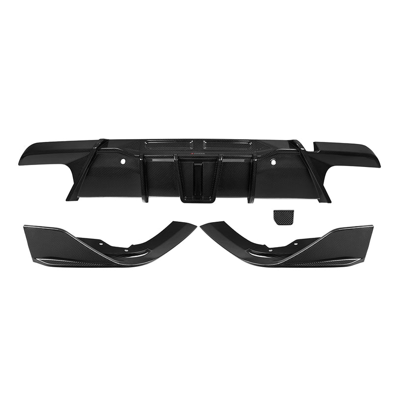 SOOQOO – Carbon Rear Diffuser (SQ Style) BMW X6M F96 / F96 LCI (2019–)