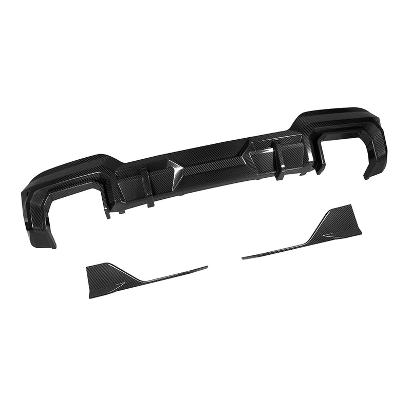 SOOQOO – Carbon Diffuser (SQ Style – M40i) BMW X3 G01 LCI M40i (2022–)