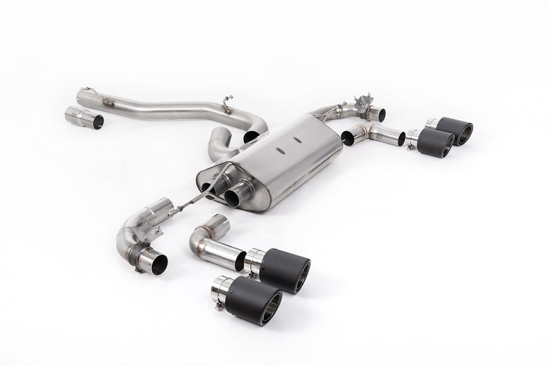 Milltek Spjeldstyrt CatBack Race Eksosanlegg – VW Golf R MK7.5 (2017–2021)
