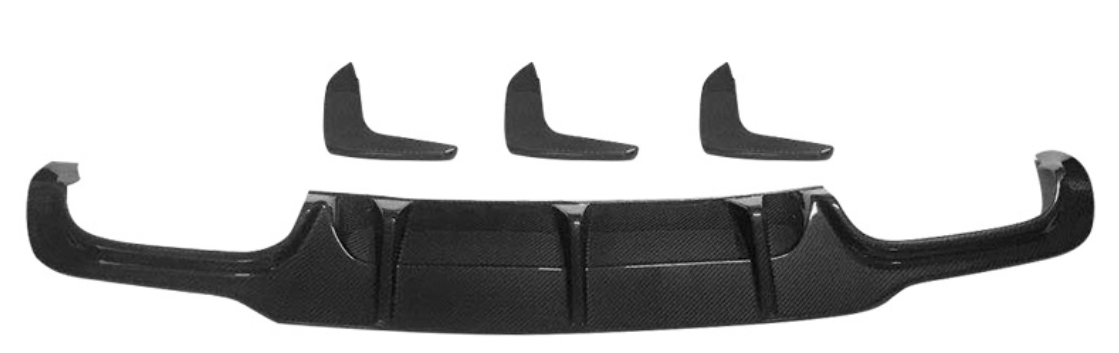 KONG Carbon Diffuser – Mercedes-Benz C-Klasse W204 C63 AMG LCI (2011–2014)
