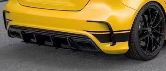 KONG Carbon R-Style Diffuser – Mercedes-Benz A-Klasse (W176 2014–2019)