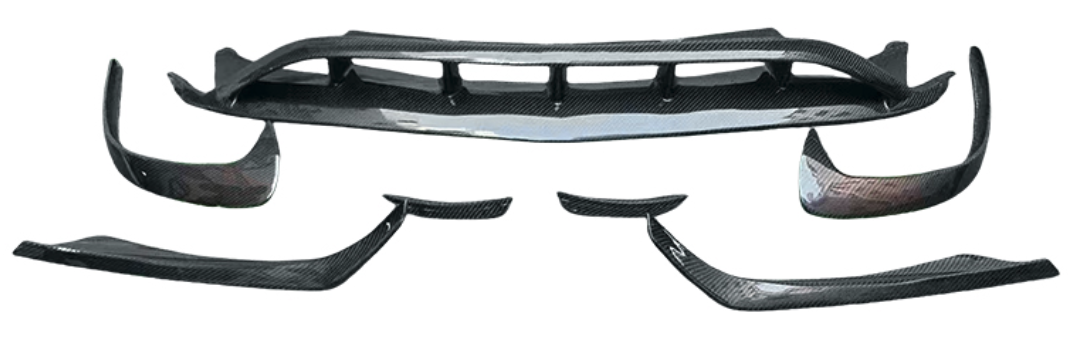 KONG Carbon AMG-Style Frontleppe – Mercedes-Benz A-Klasse W176 LCI (2016–2019