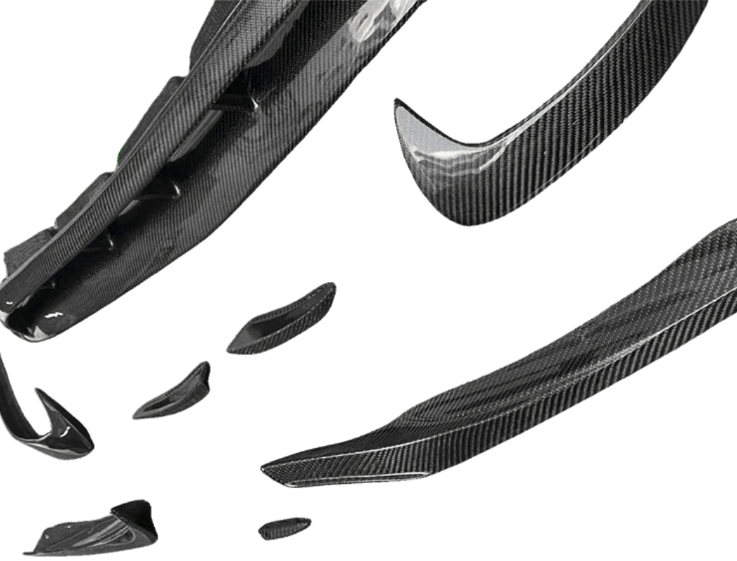 KONG Carbon AMG-Style Frontleppe – Mercedes-Benz A-Klasse W176 LCI (2016–2019