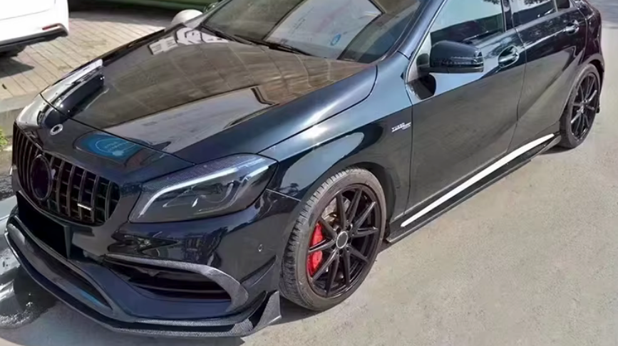KONG Carbon AMG-Style Frontleppe – Mercedes-Benz A-Klasse W176 LCI (2016–2019