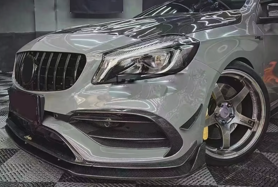 KONG Carbon RS Frontleppe – Mercedes-Benz A-Klasse W176 LCI (2016–2018)