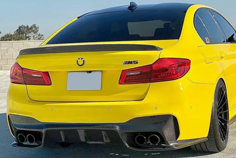 KONG Carbon 3D-Style Spoiler – BMW 5-serie G30 & M5 F90 (Sedan, 2018–2023)
