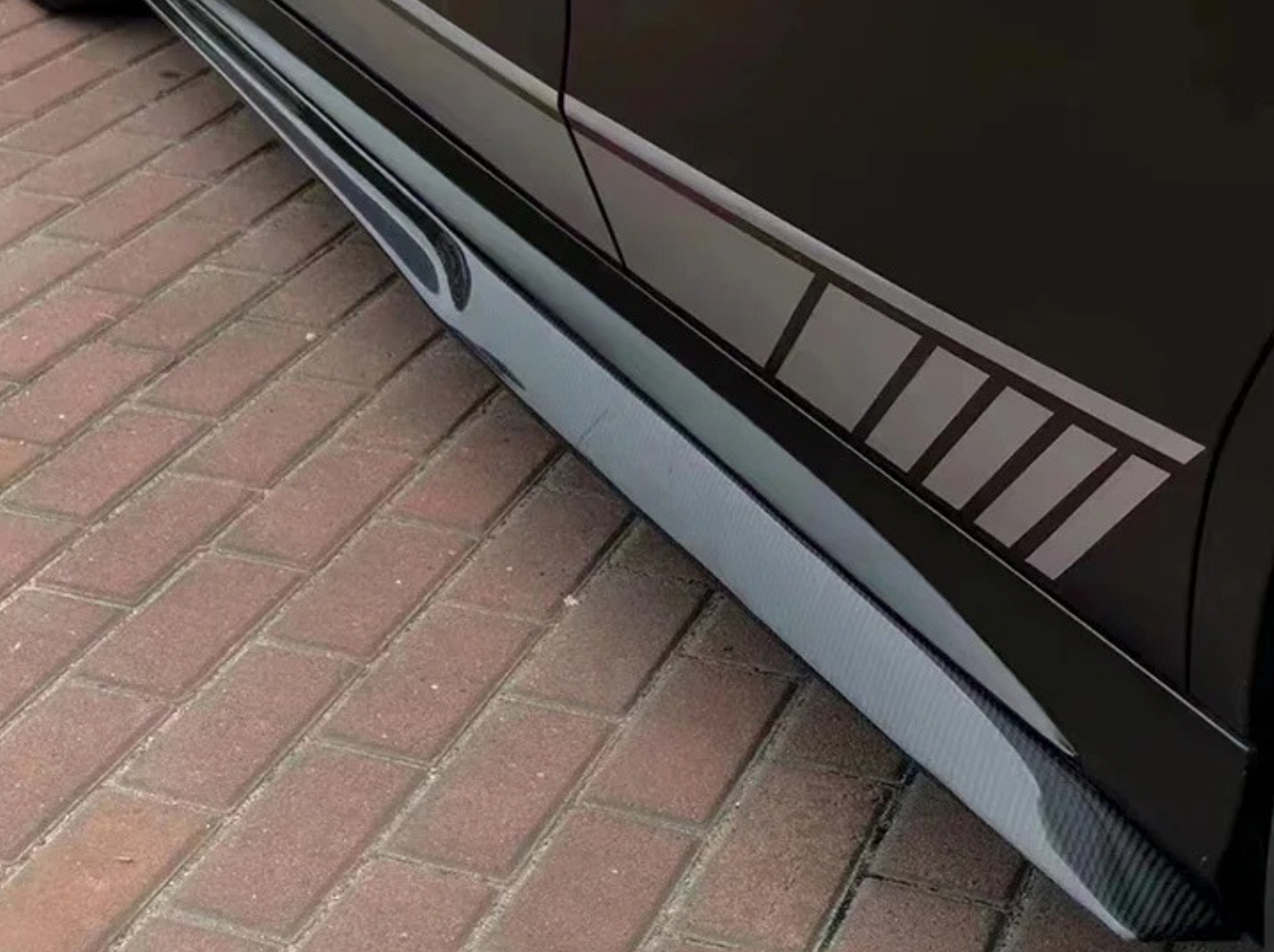 KONG PSM Style Carbon Fiber Side Skirts – Mercedes-AMG C63 Coupé/Cabriolet (C205/A205, 2015–2021)