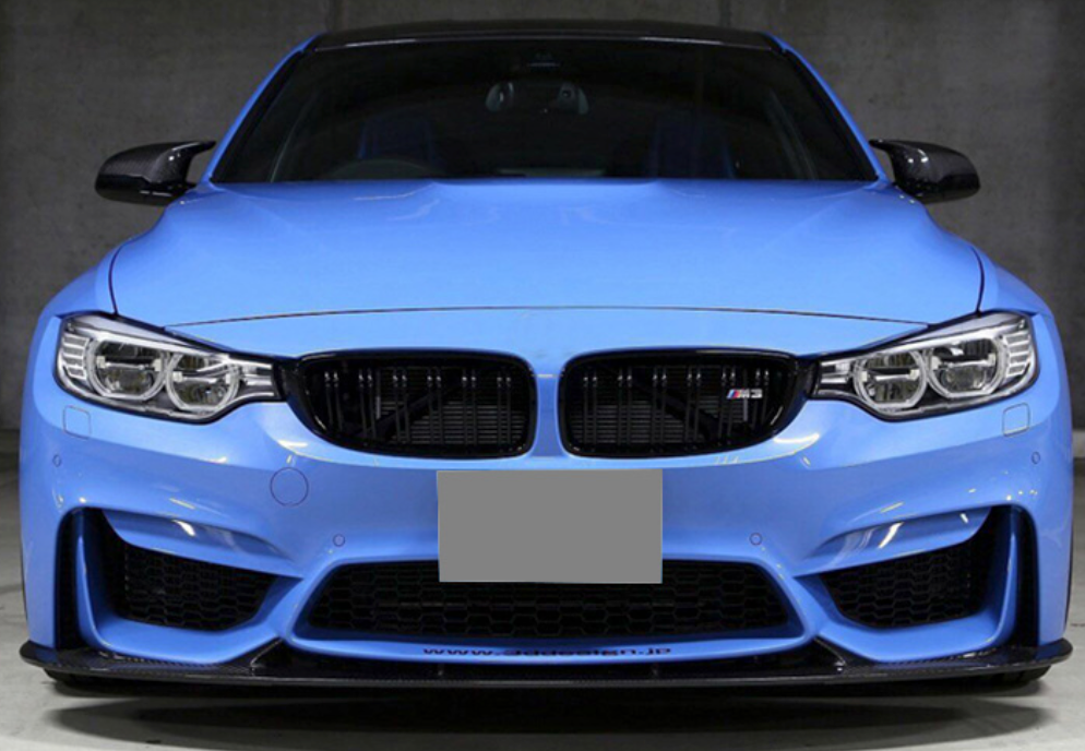 KONG Carbon 3D-Style Frontleppe – BMW M3 F80 / M4 F82 F83 (2014–2020)