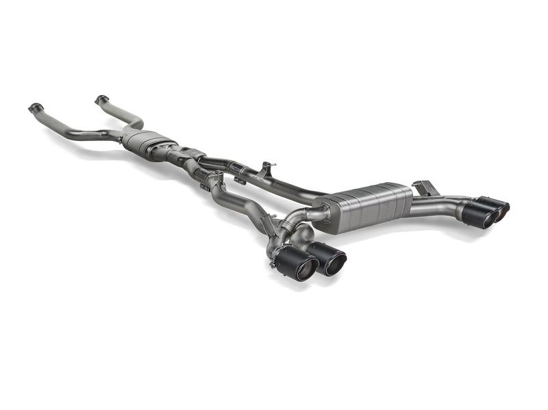 Akrapovic Evolution Line Titan BMW M5 G90 G99 — produktvisning