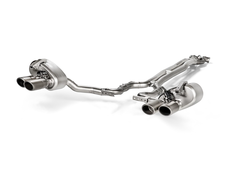 Akrapovič Evolution Line (Titanium) — Porsche Panamera GTS / Turbo / Turbo S E-Hybrid (971)